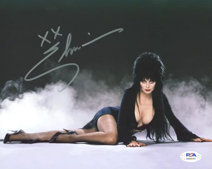 Elvira autograph