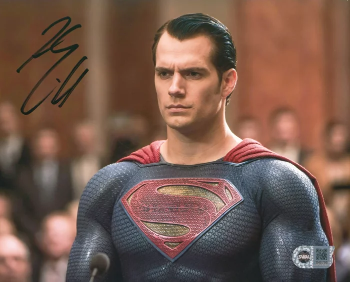 Henry Cavill autograph
