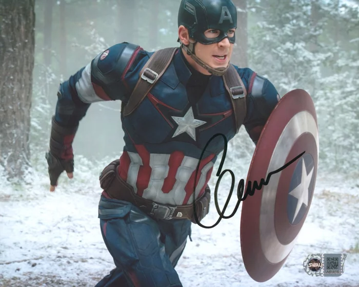 Chris Evans autograph