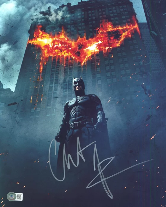 Christian Bale autograph