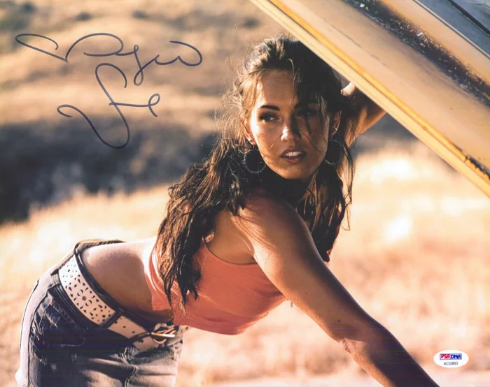 Megan Fox autograph