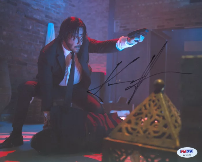 Keanu Reeves autograph
