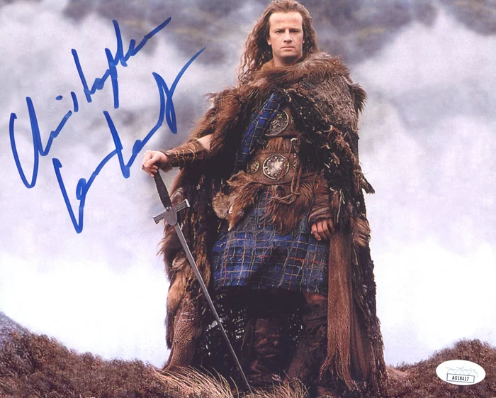 Christopher Lambert autograph