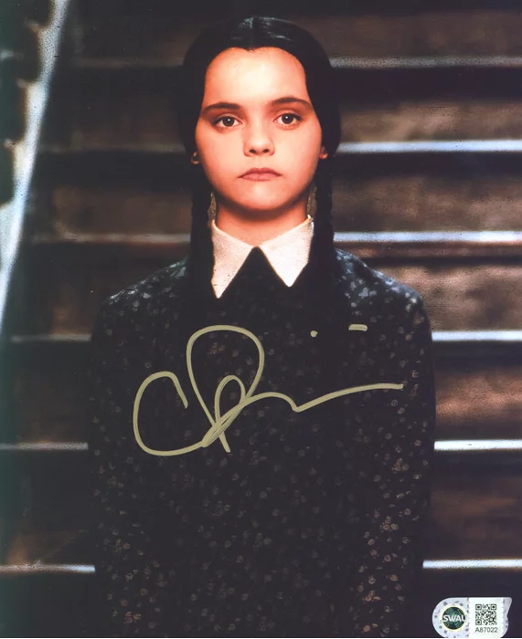 Christina Ricci autograph
