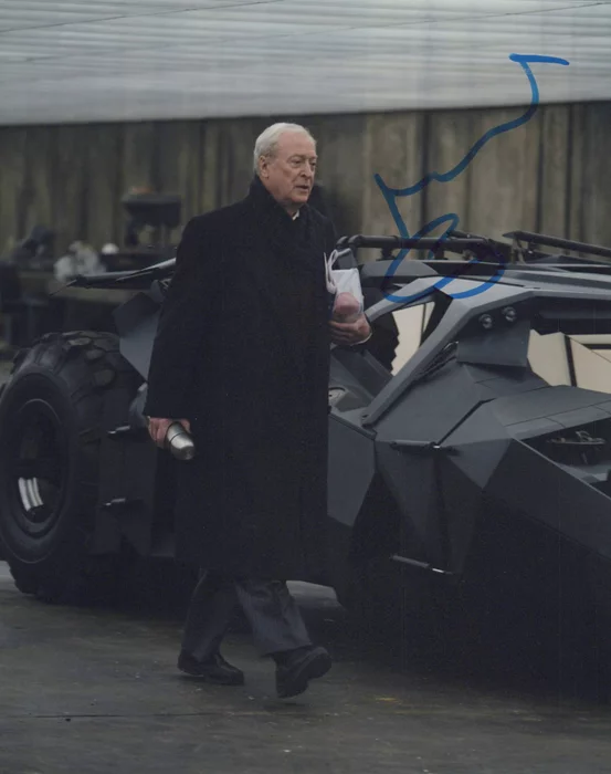 Michael Caine autograph
