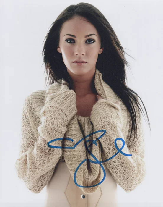 Megan Fox autograph