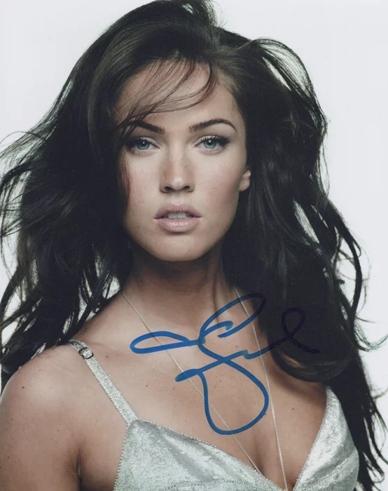 Megan Fox autograph