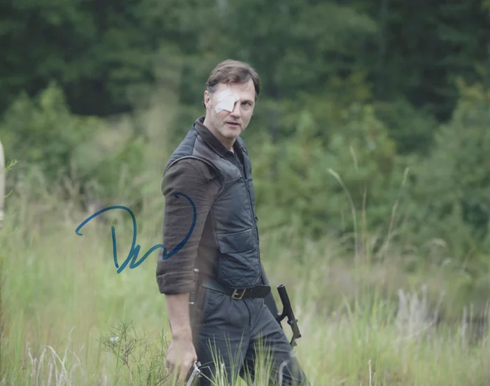David Morrissey autograph