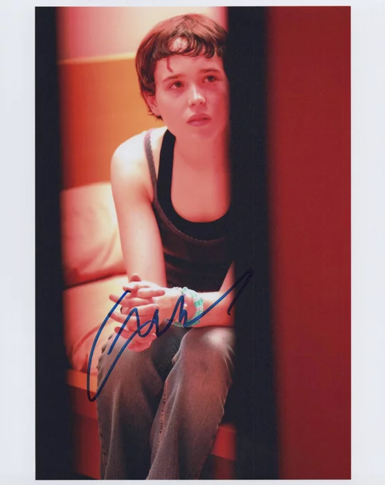 Ellen Page autograph