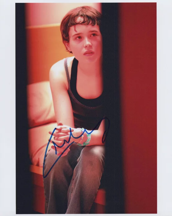Ellen Page autograph