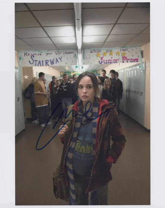 Ellen Page autograph