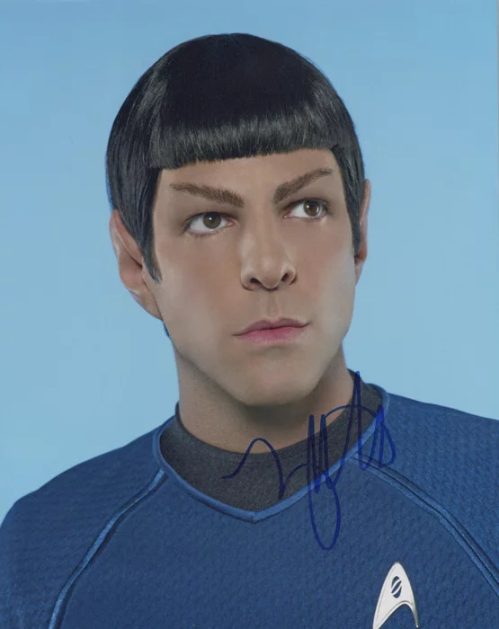 Zachary Quinto autograph