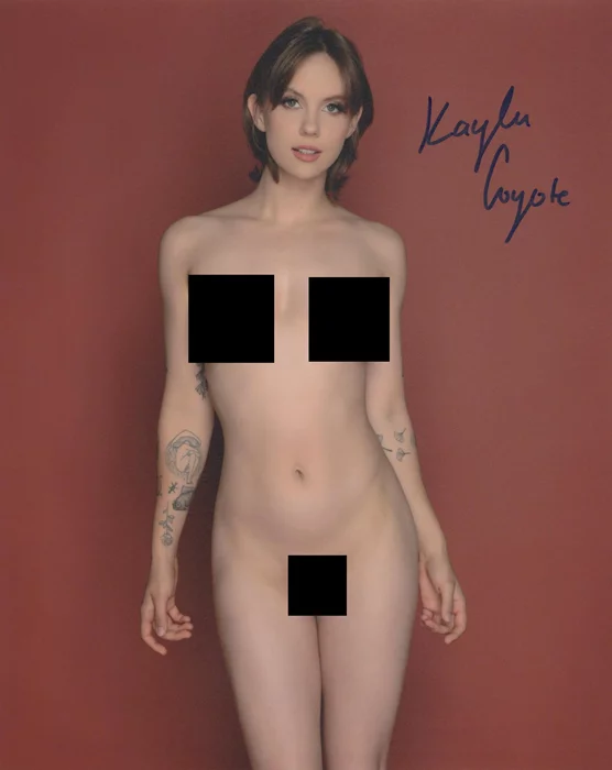 Kayla Coyote autograph
