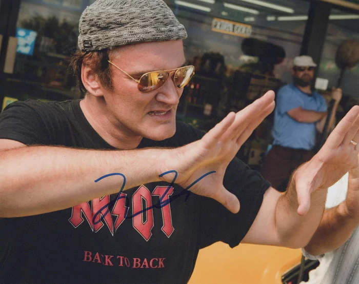 Quentin Tarantino autograph