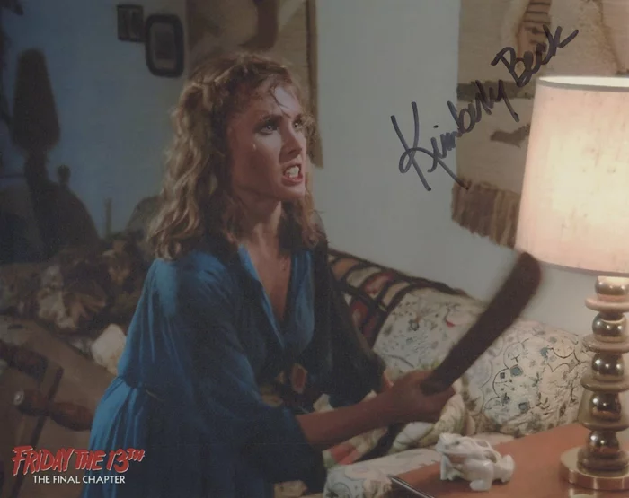 Kimberly Beck autograph