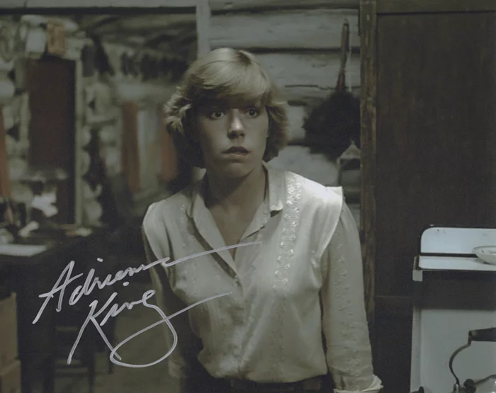 Adrienne King autograph