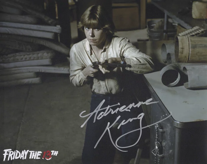 Adrienne King autograph