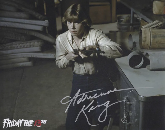 Adrienne King autograph