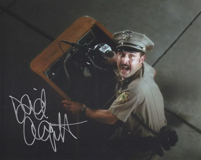 David Arquette autograph