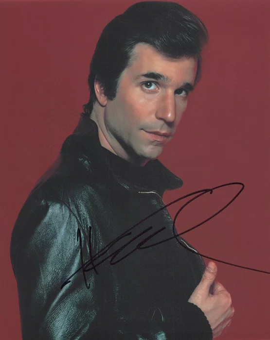 Henry Winkler autograph