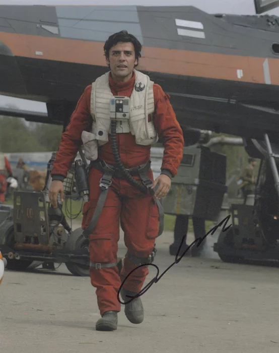 Oscar Isaac autograph