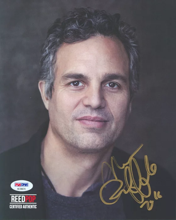 Mark Ruffalo autograph