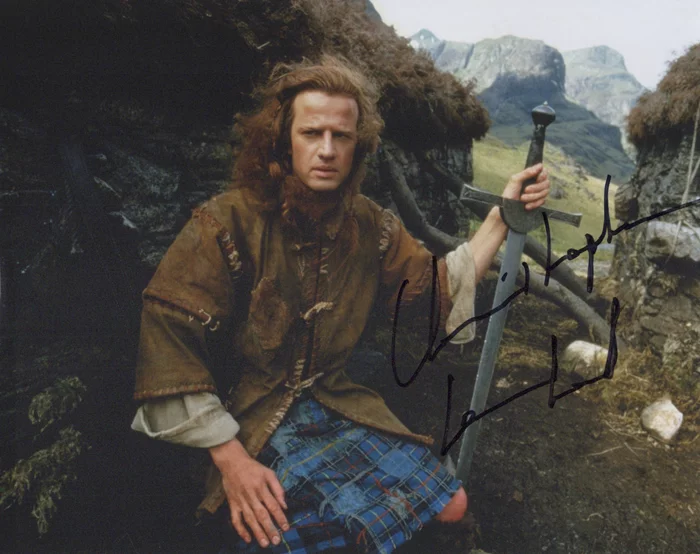 Christopher Lambert autograph