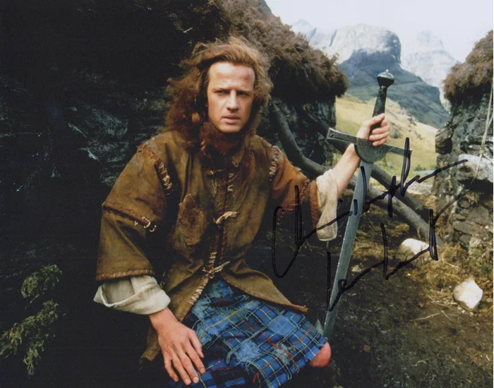 Christopher Lambert autograph