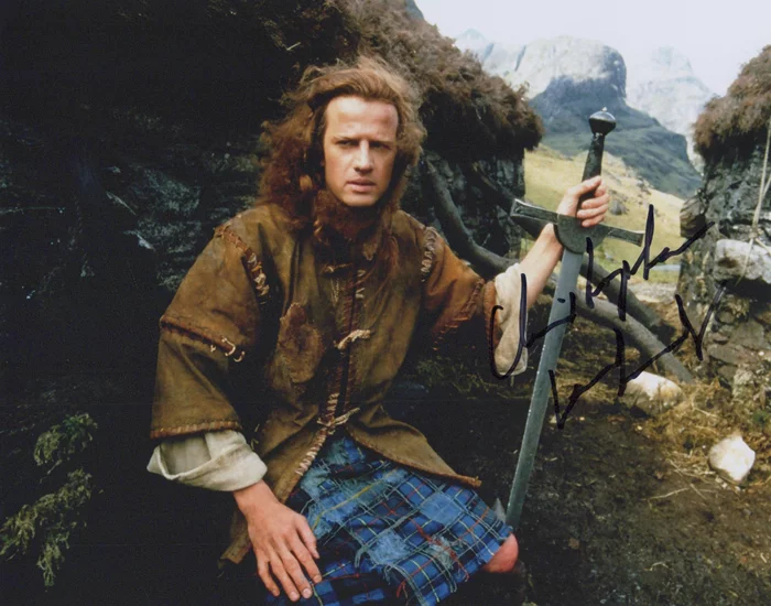 Christopher Lambert autograph