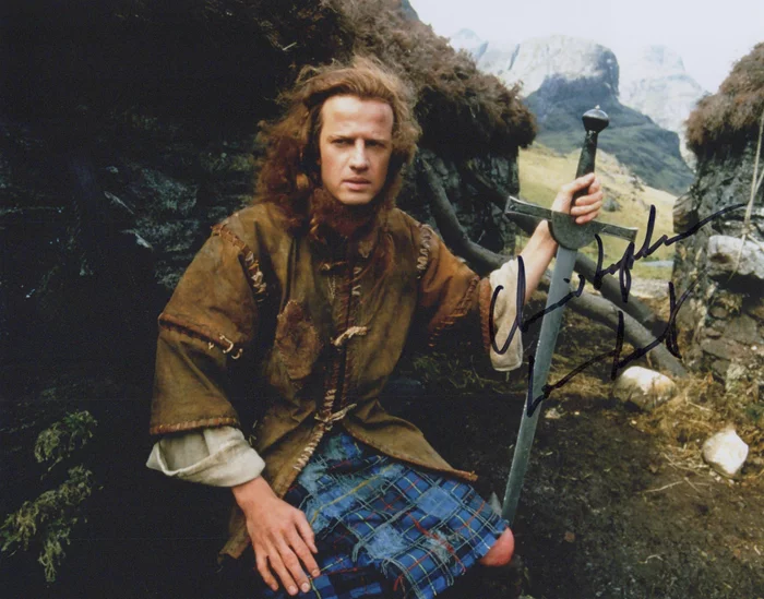 Christopher Lambert autograph