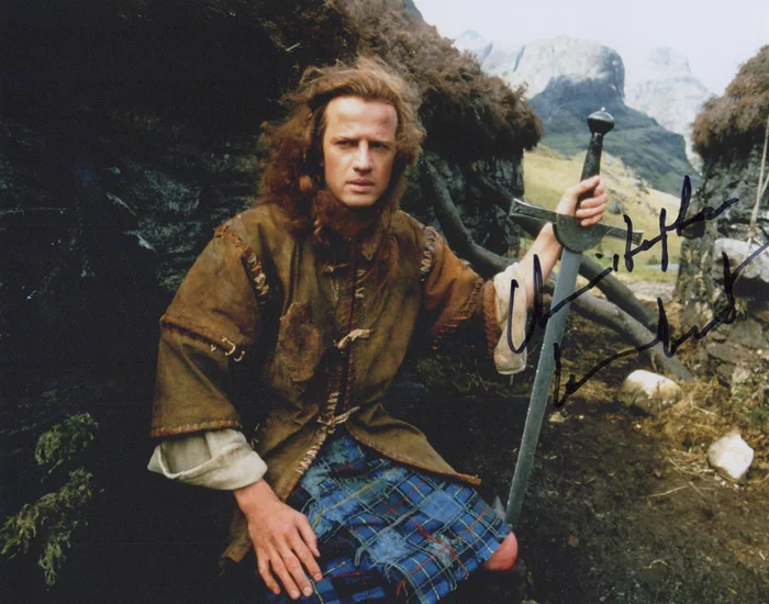 Christopher Lambert autograph