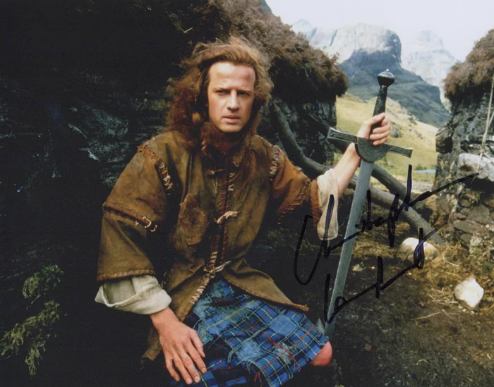 Christopher Lambert autograph