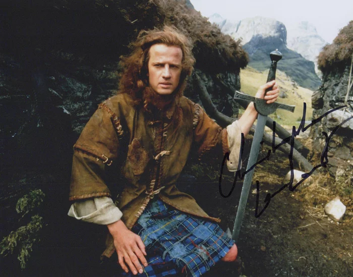Christopher Lambert autograph