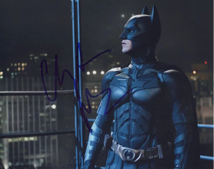 Christian Bale autograph