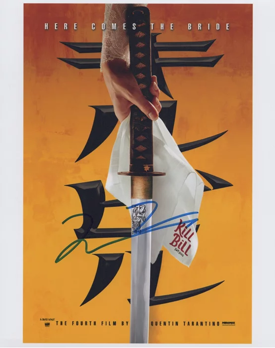 Quentin Tarantino autograph
