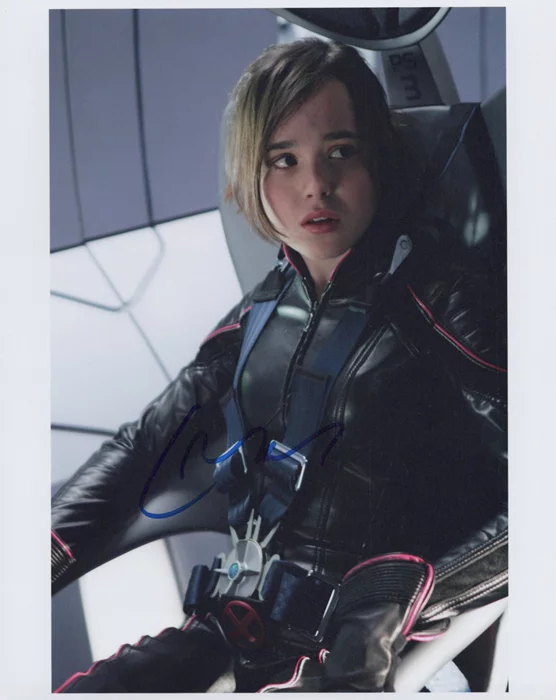 Ellen Page autograph