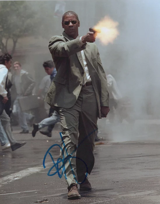 Denzel Washington autograph
