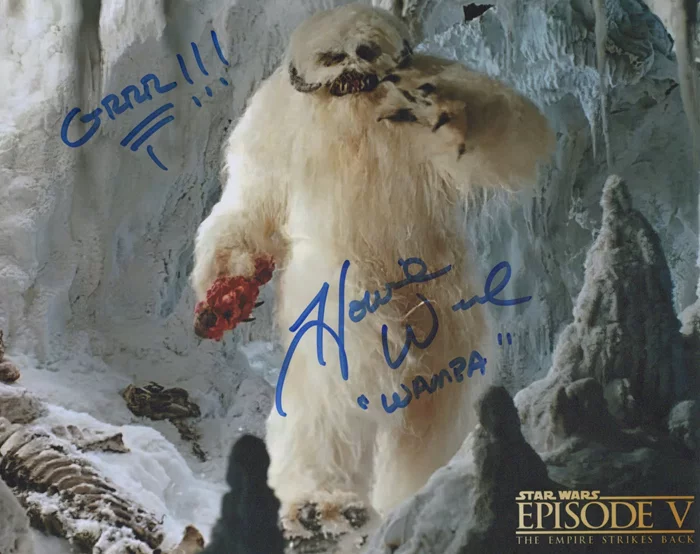 Howard Weed autograph