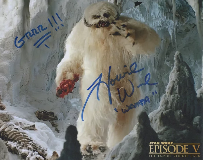 Howard Weed autograph