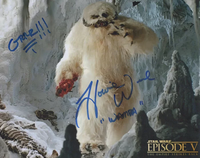 Howard Weed autograph