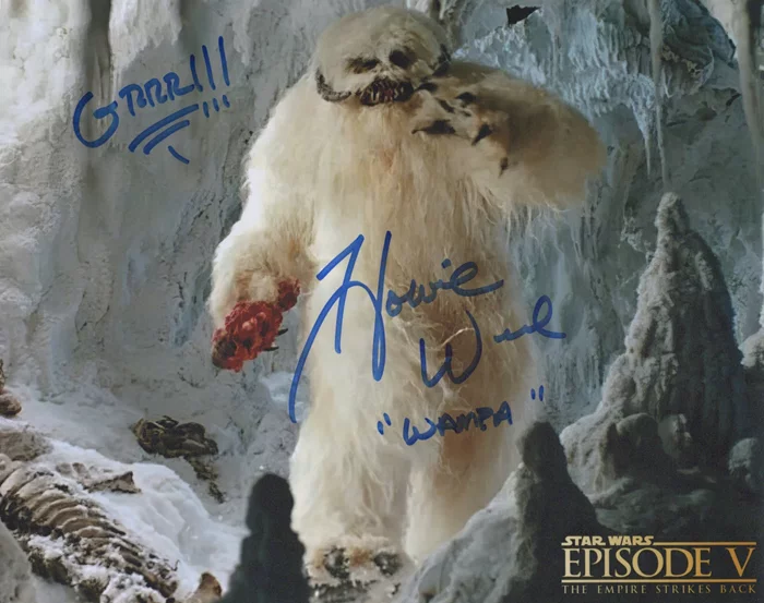 Howard Weed autograph