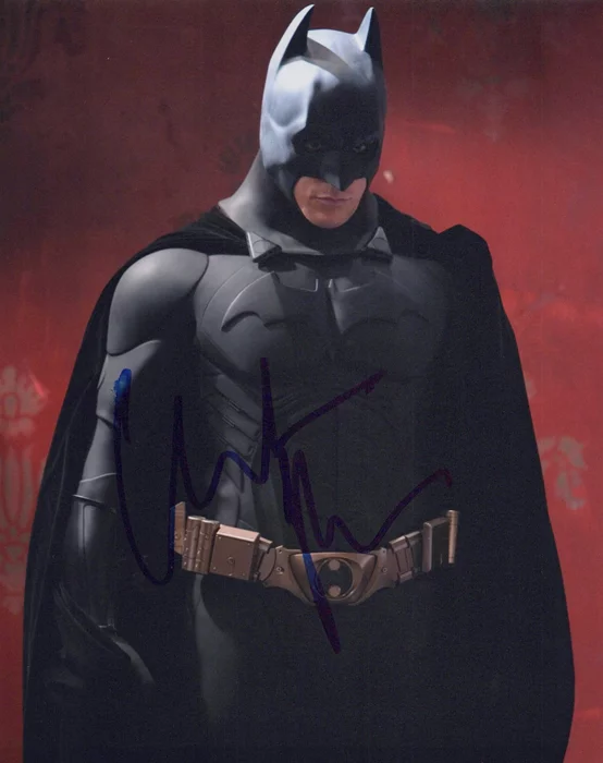 Christian Bale autograph