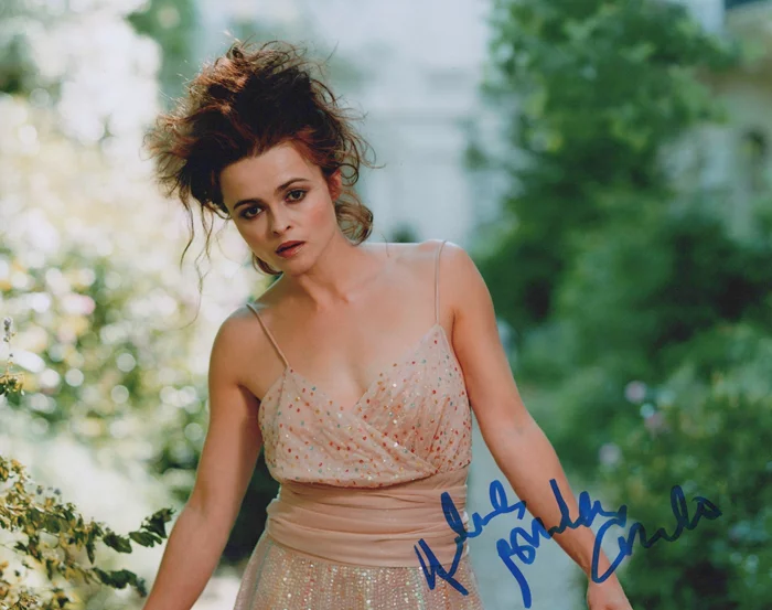 Helena Bonham Carter autograph