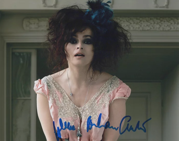 Helena Bonham Carter autograph