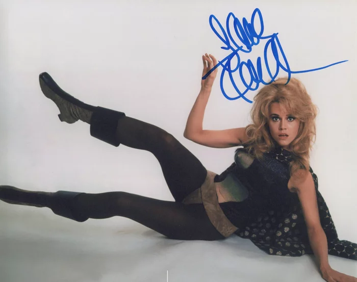 Jane Fonda autograph
