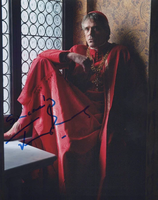 Jeremy Irons autograph