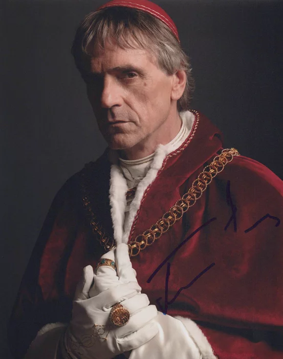 Jeremy Irons autograph