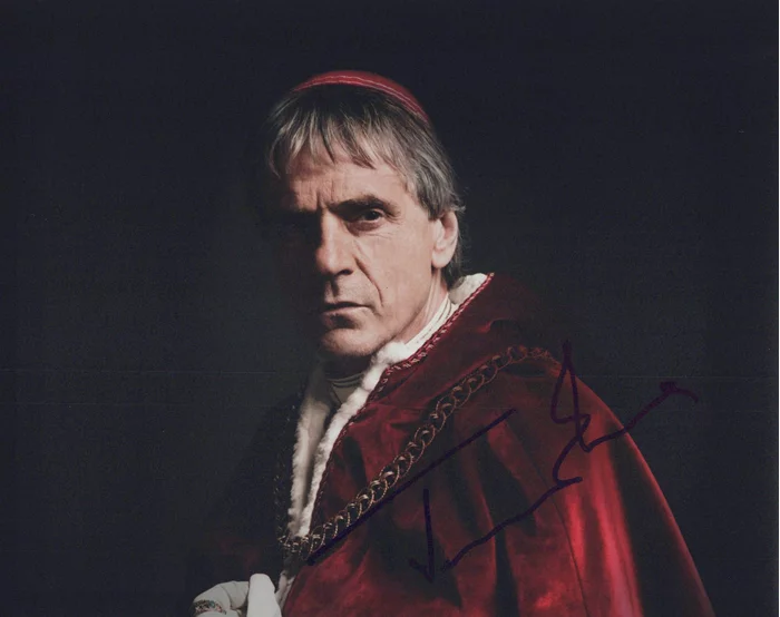 Jeremy Irons autograph