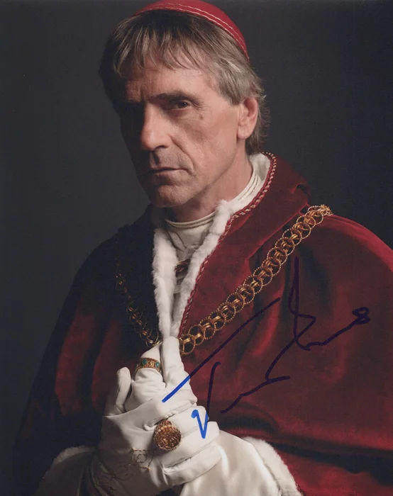 Jeremy Irons autograph