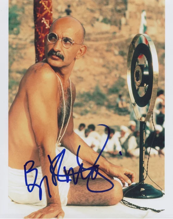 Ben Kingsley autograph